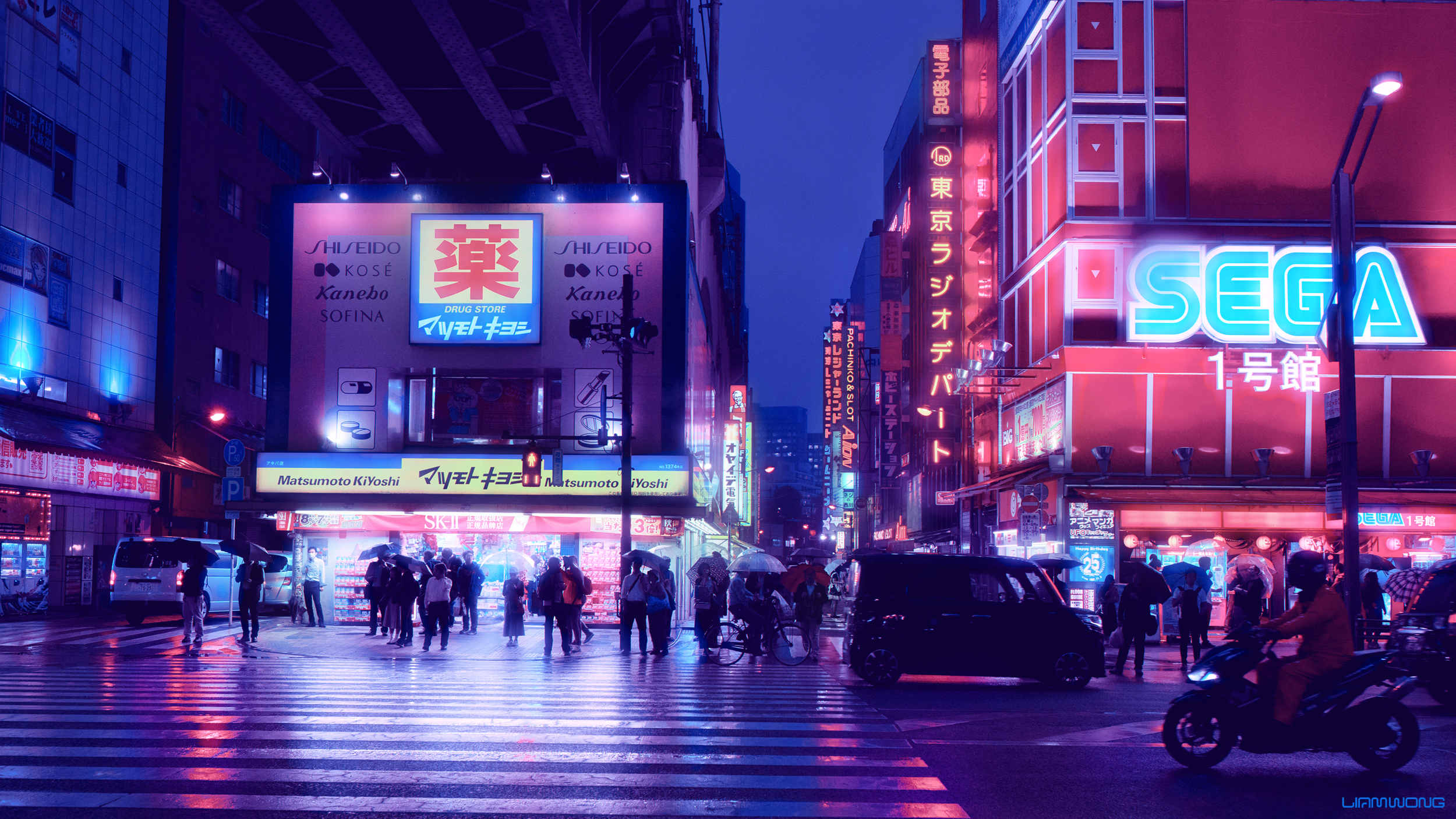 Liam Wong, Anime City